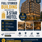3-Star Hotel | Full Storied Building | Uttara